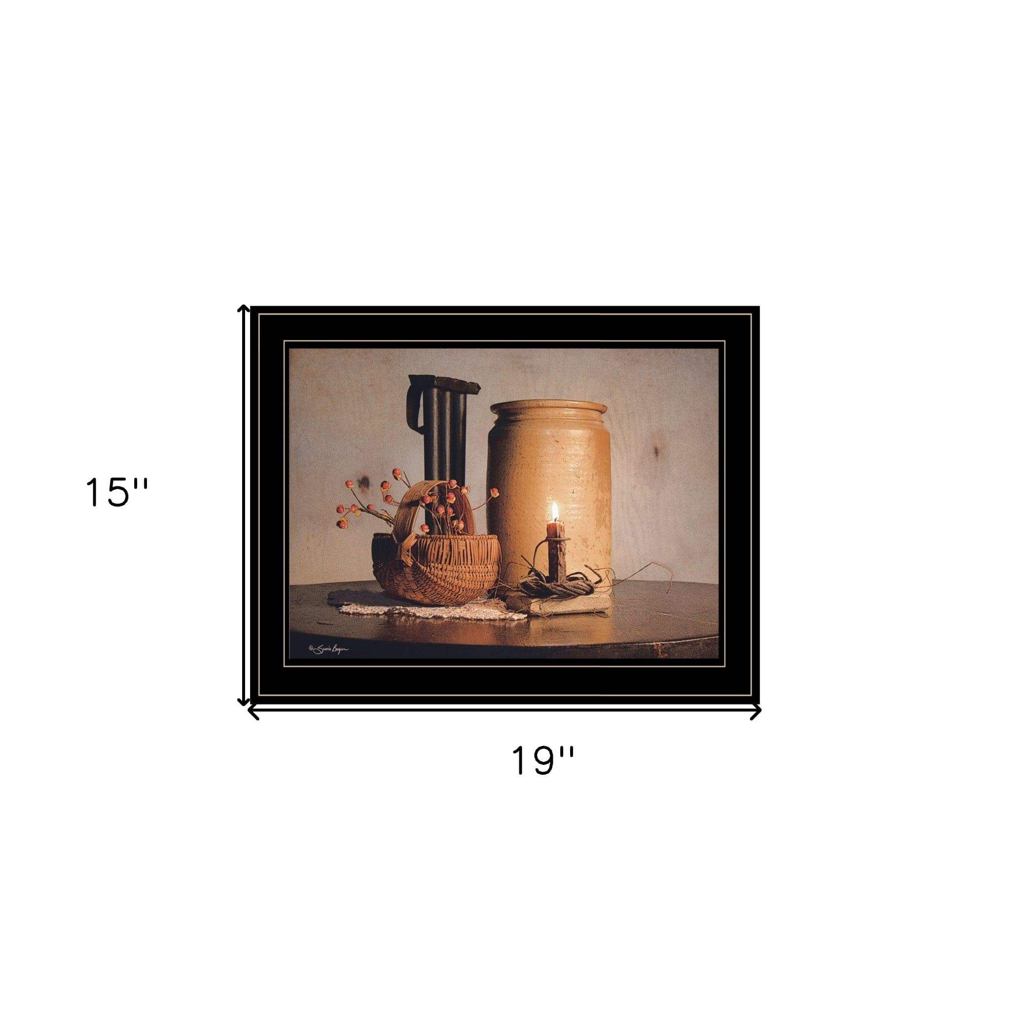 Bittersweet Basket 2 Black Framed Print Wall Art - Image 6