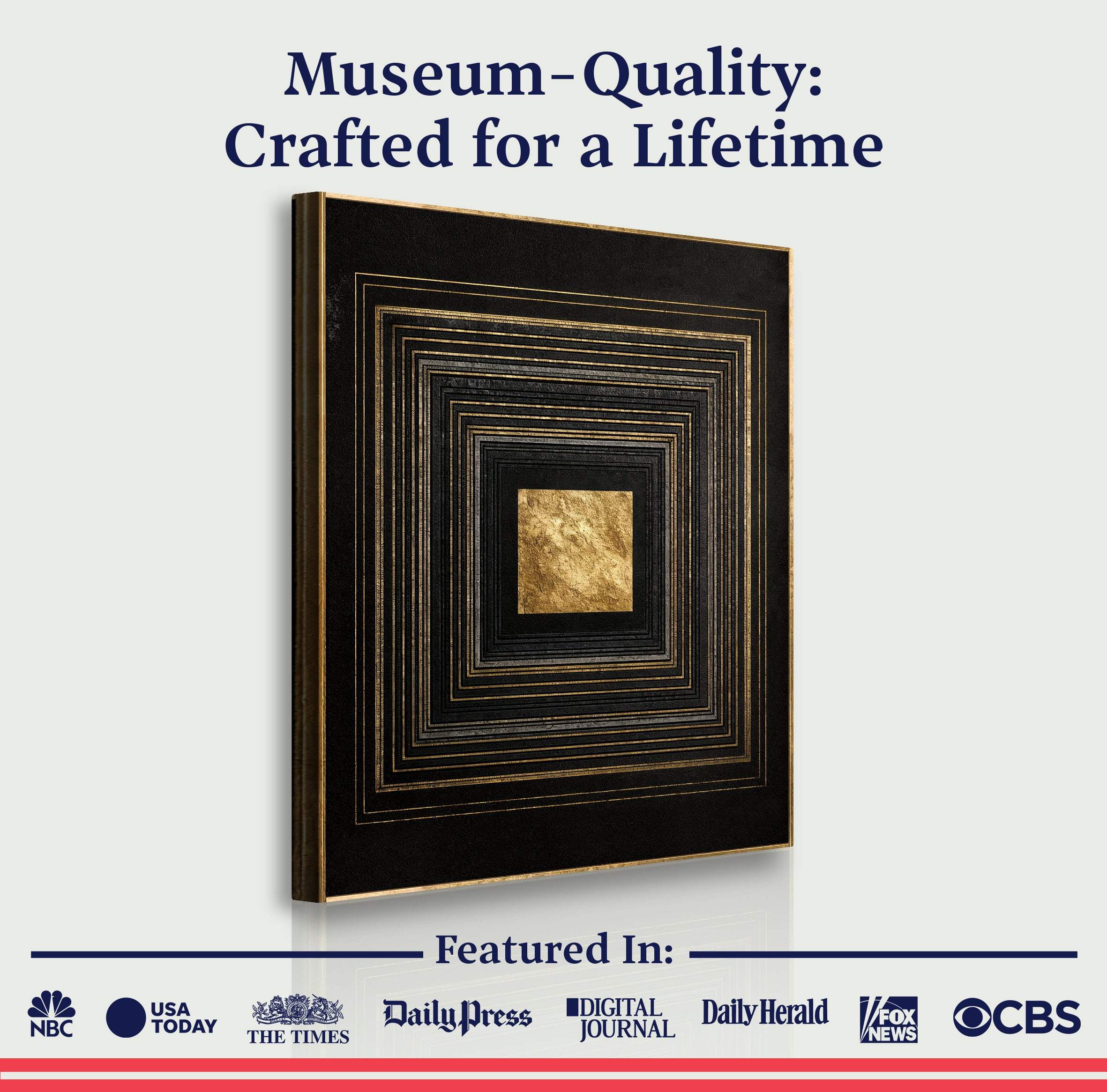 Black And Gold Core Wall Art - Image 6