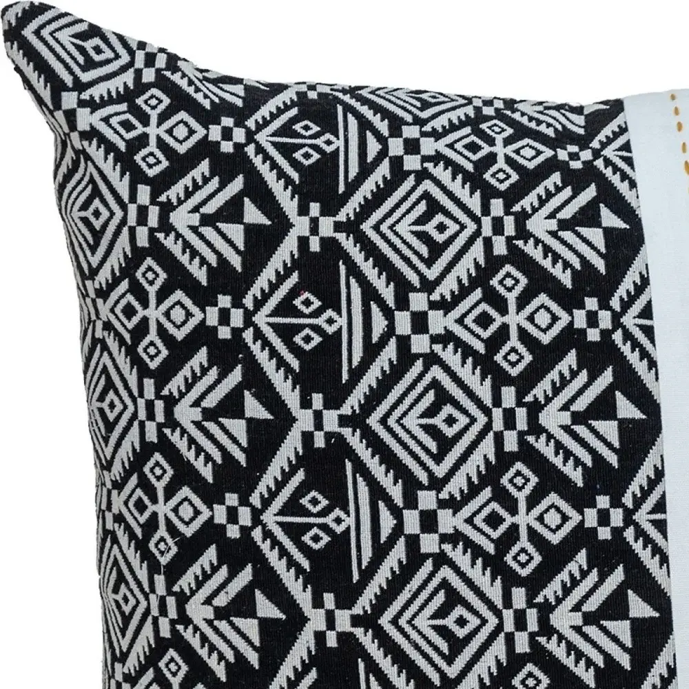 Black And White Modern Throw Pillow - Image 7