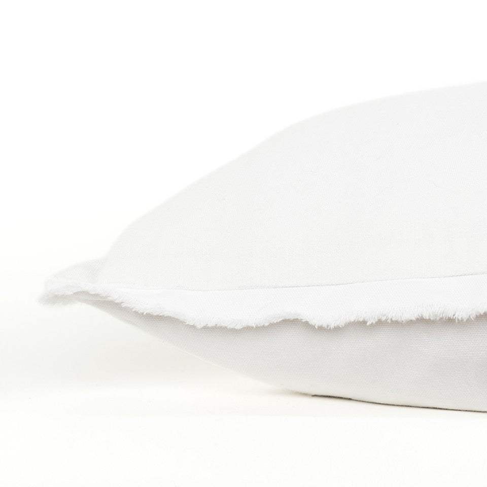 Black and White North South Font Play Throw Pillow - Image 3