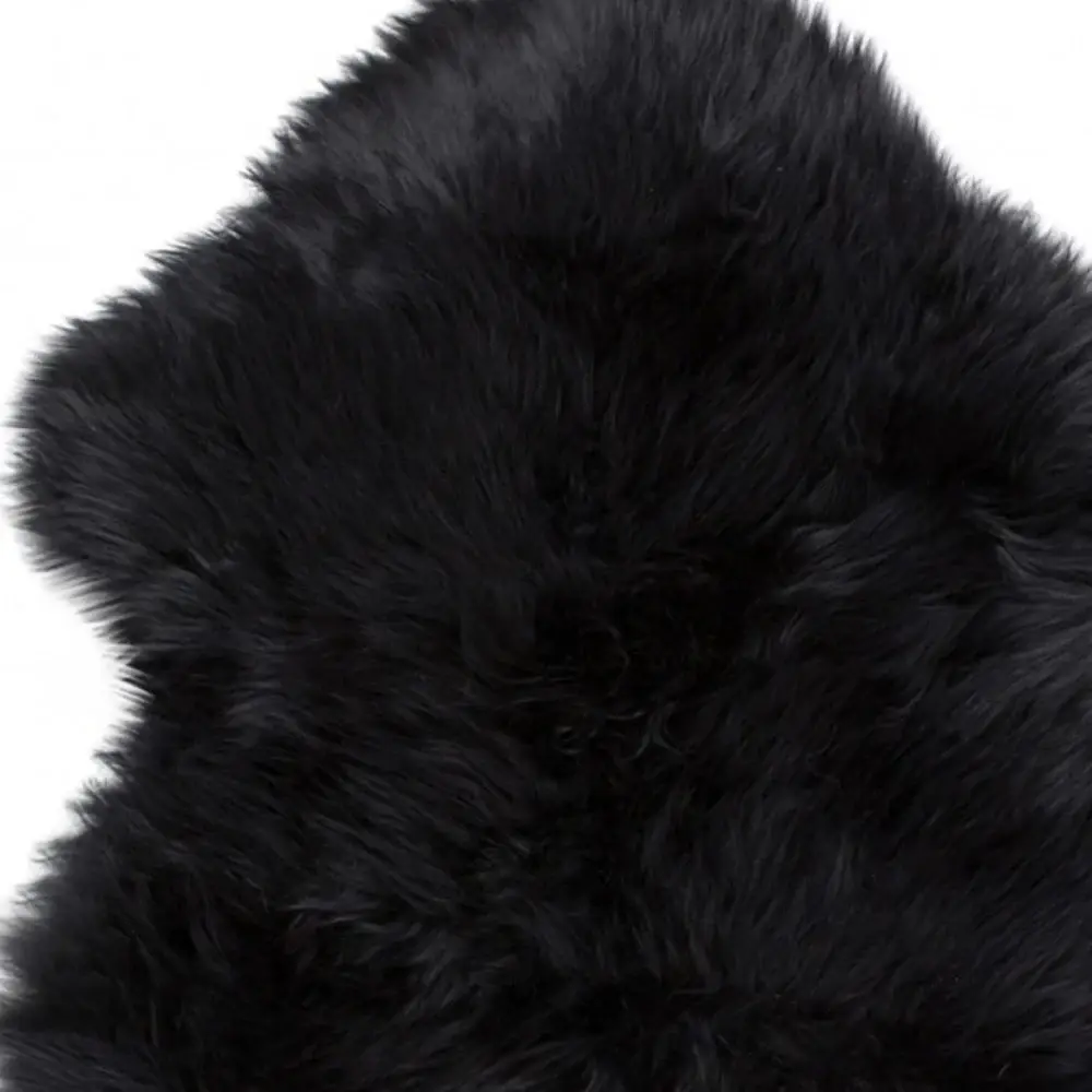 Black Animal Print Area Rug - Image 4