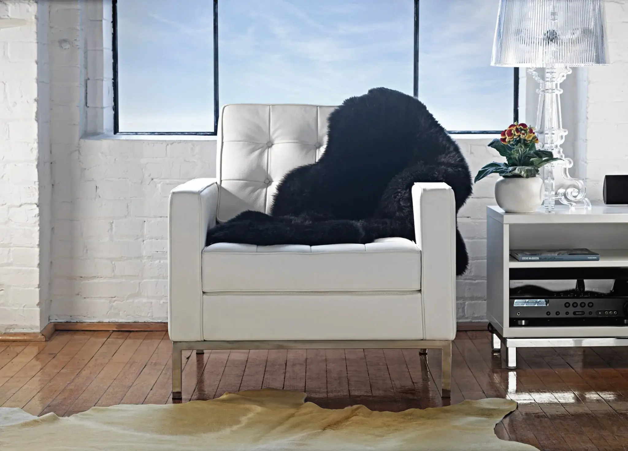 Black Animal Print Area Rug - Image 8