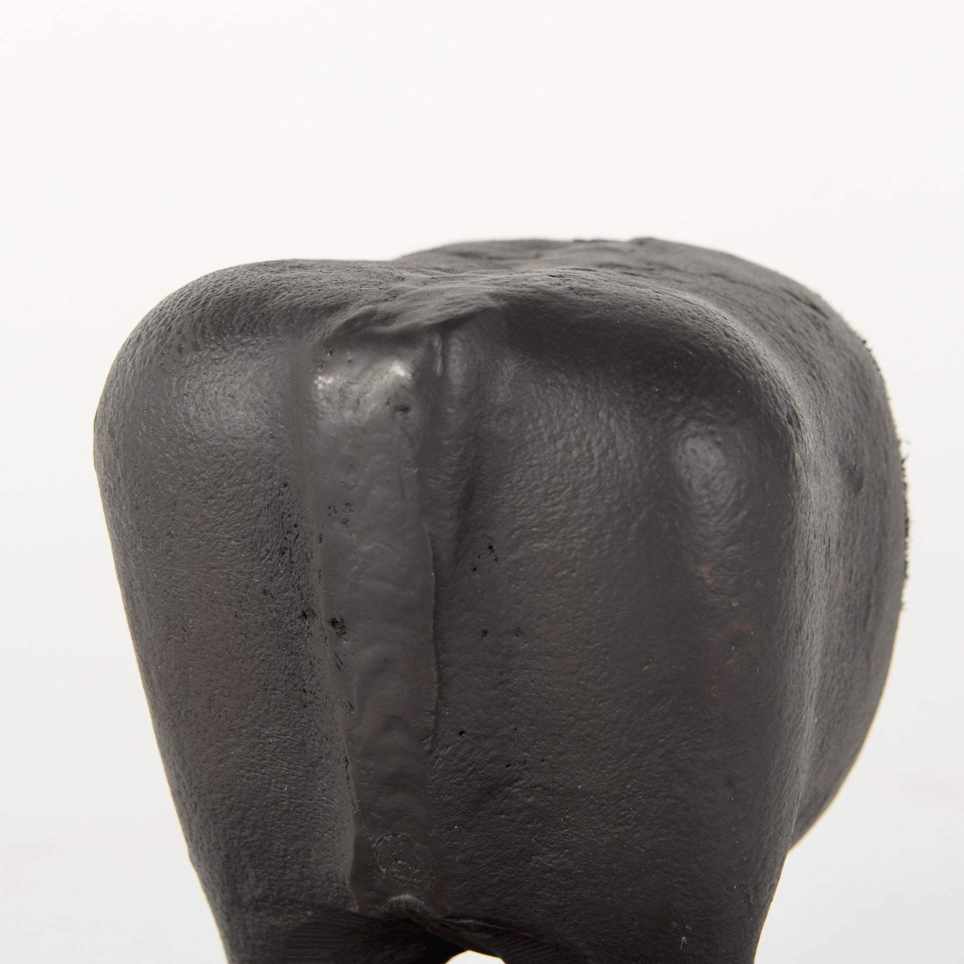 Black Cast Aluminum Bull Bookends - Image 9