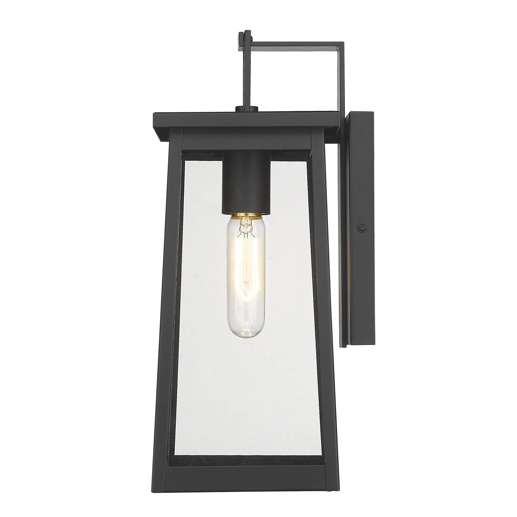 Black Contempo Elongated Outdoor Wall Light - Image 6