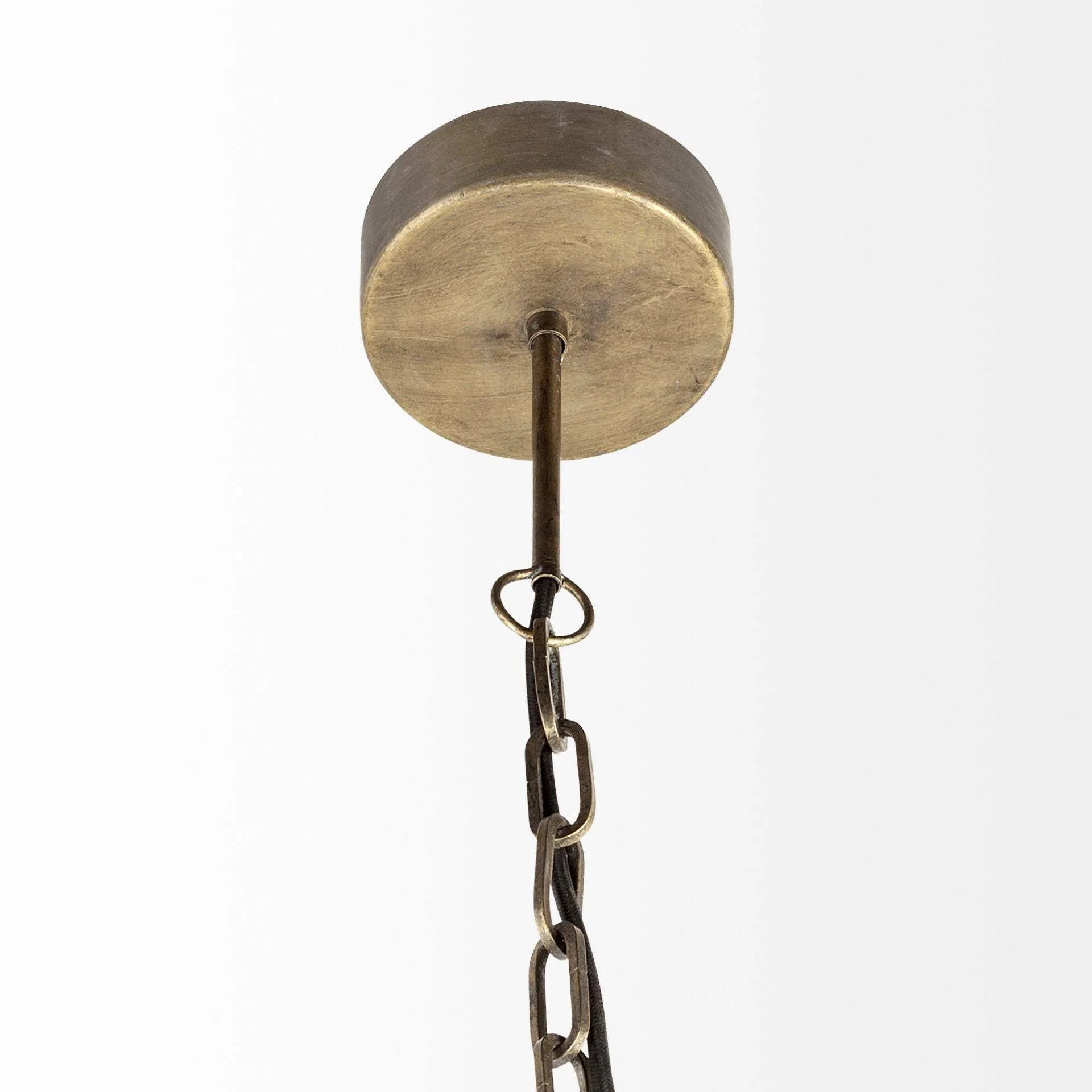 Black Metal Geometric Globe Hanging Light - Image 4