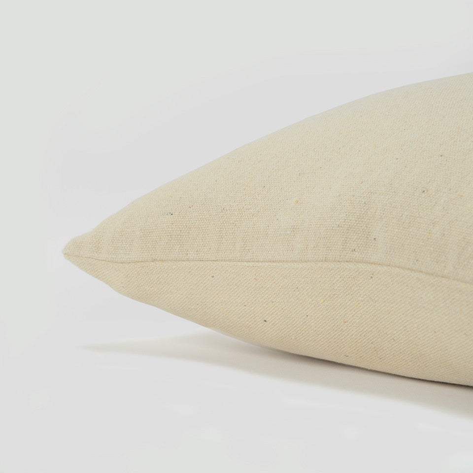 Black Taupe Canvas Fearless Throw Pillow - Image 5