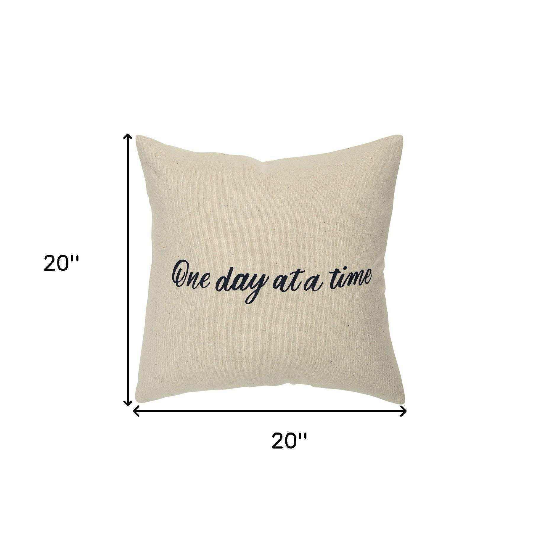 Black Taupe Canvas One Day Throw Pillow - Image 6