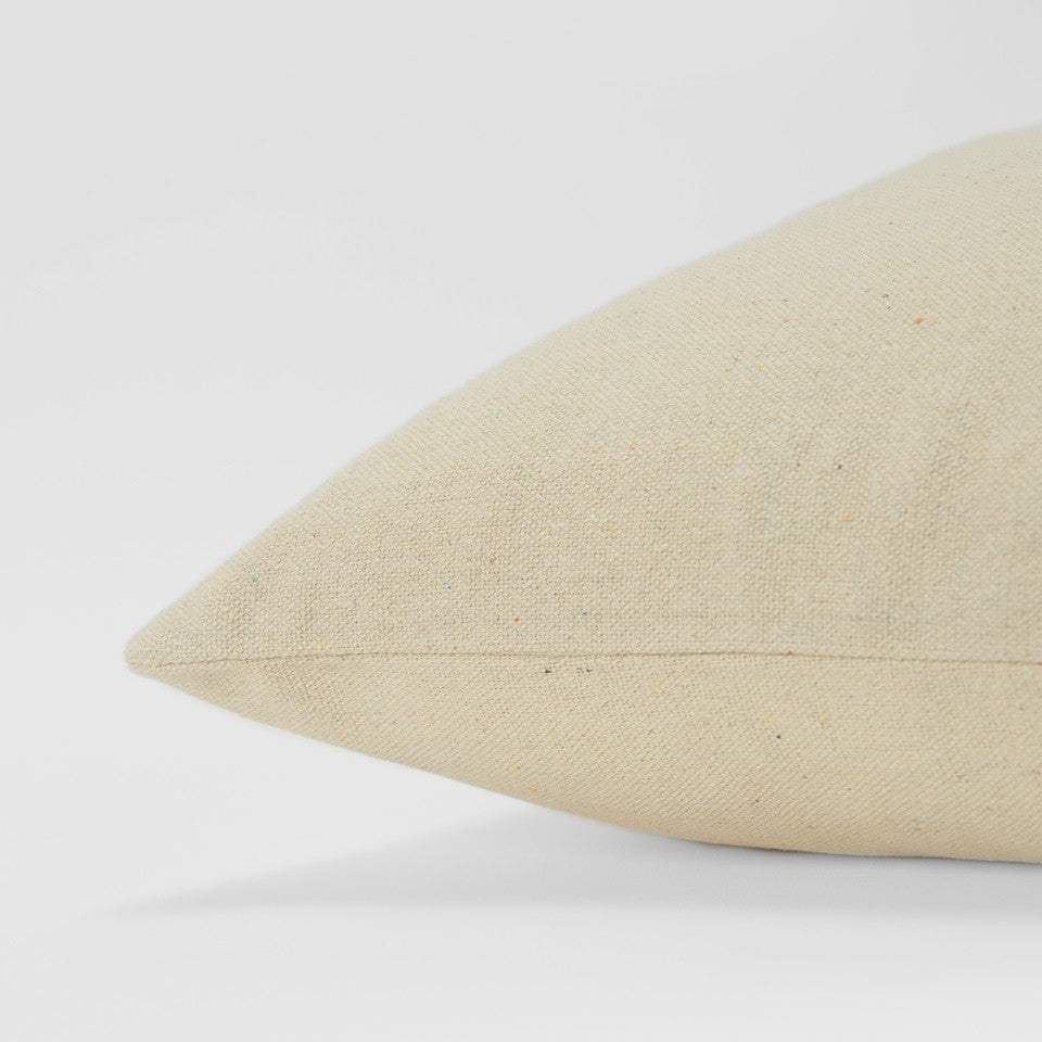 Black Taupe Canvas Strength Throw Pillow - Image 5