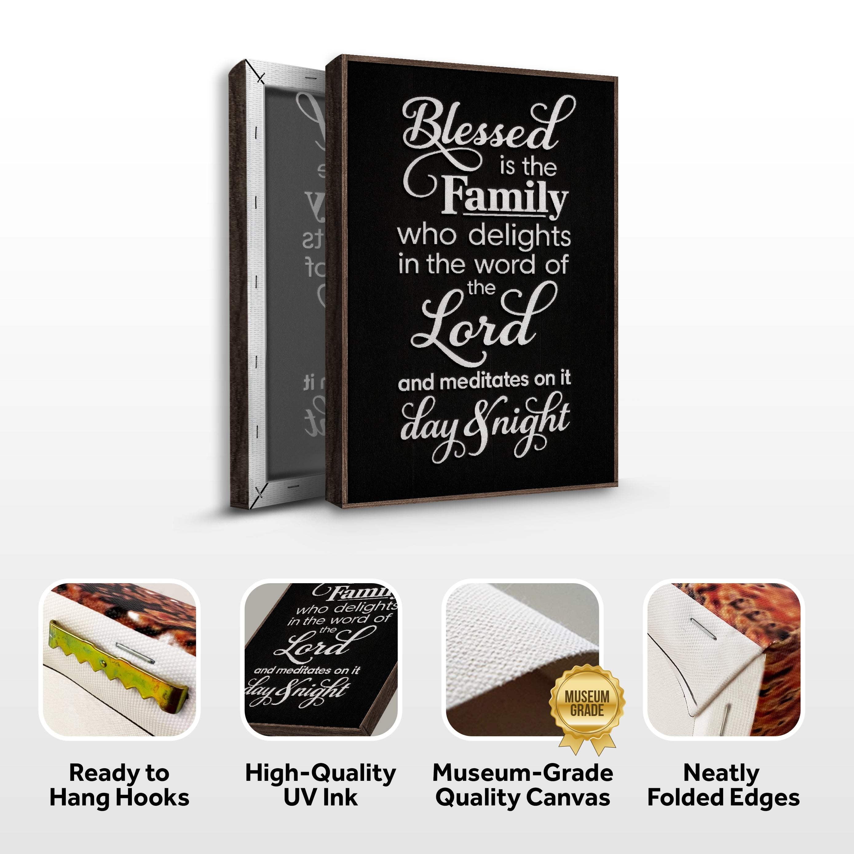 Blessed Is The Family Faith Sign II - Image 8