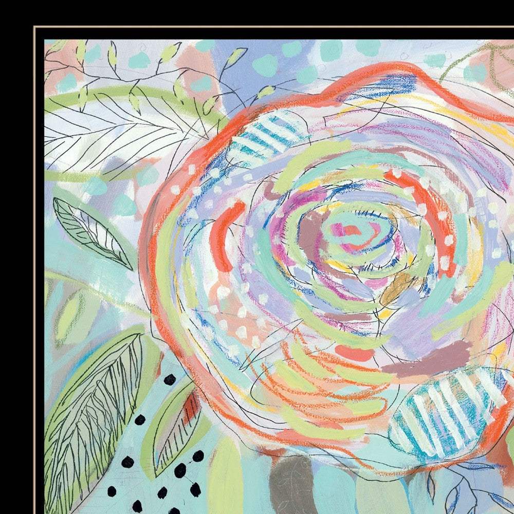 Bloom for Yourself 2 Black Framed Print Wall Art - Image 4