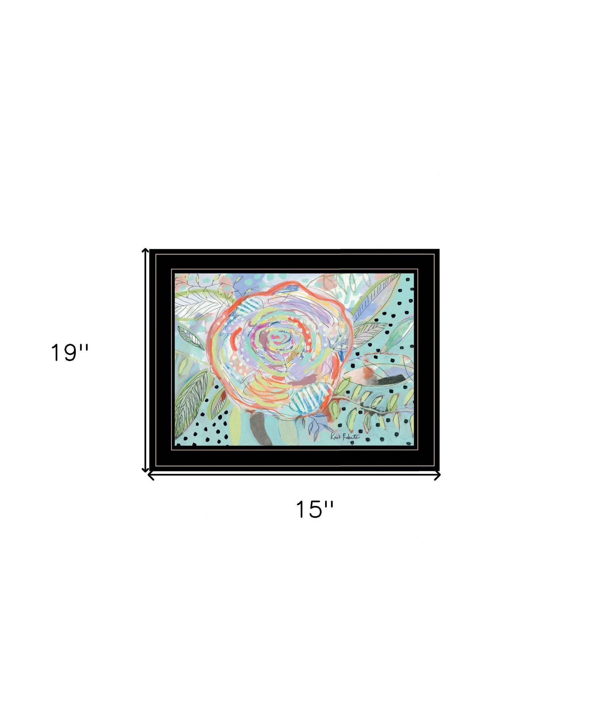 Bloom for Yourself 2 Black Framed Print Wall Art - Image 6