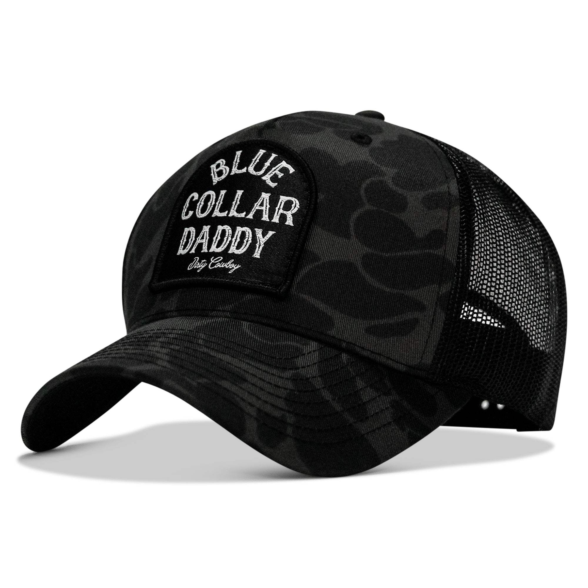 Blue Collar Daddy Patch Snapback Hat - Image 16