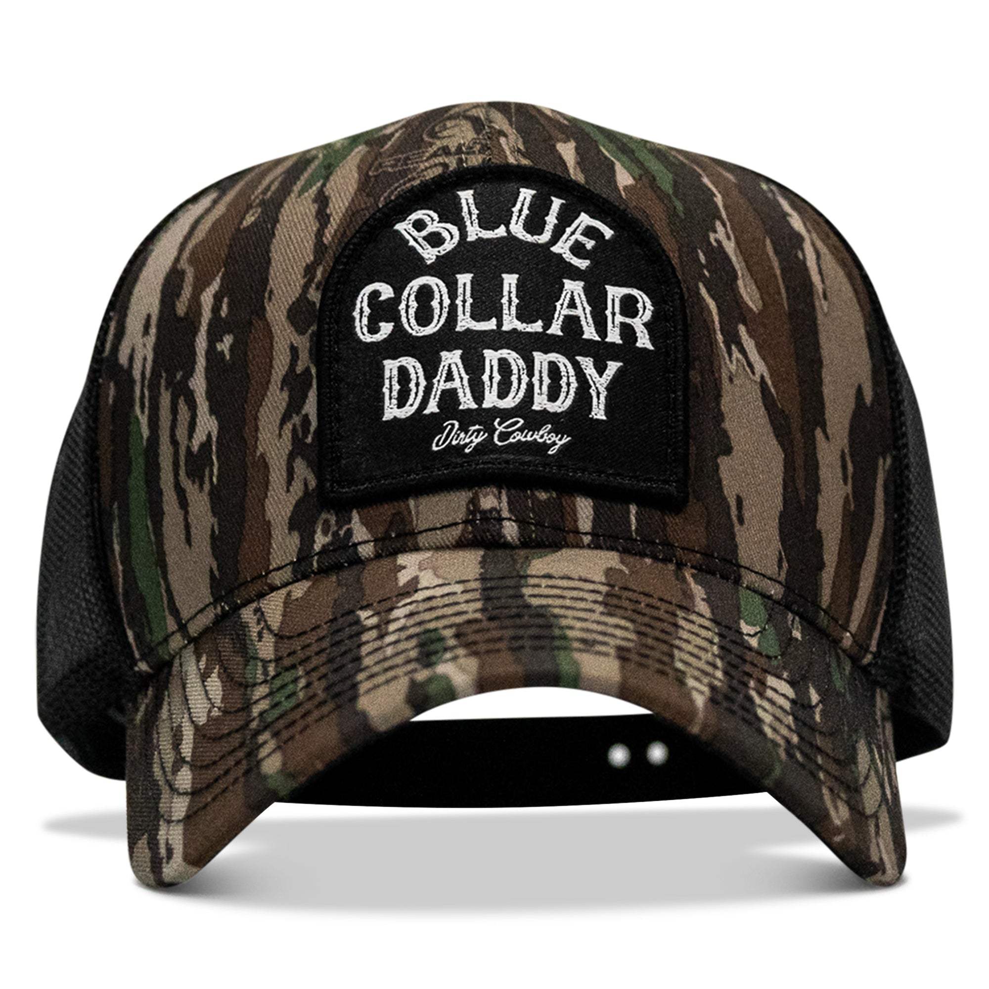 Blue Collar Daddy Patch Snapback Hat - Image 6