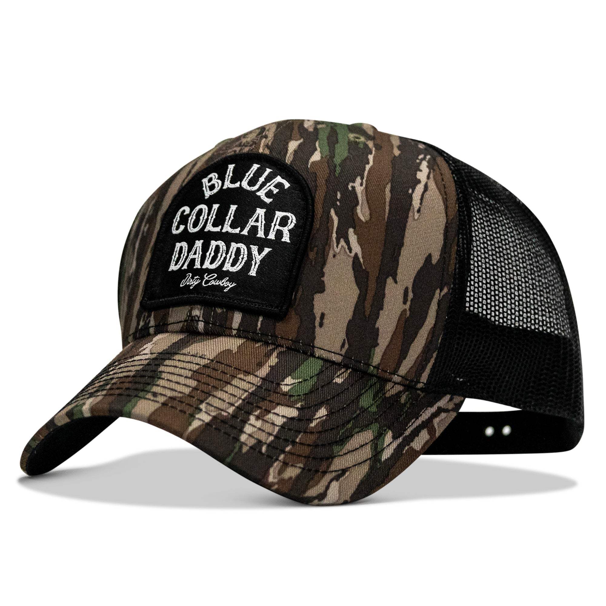 Blue Collar Daddy Patch Snapback Hat - Image 7