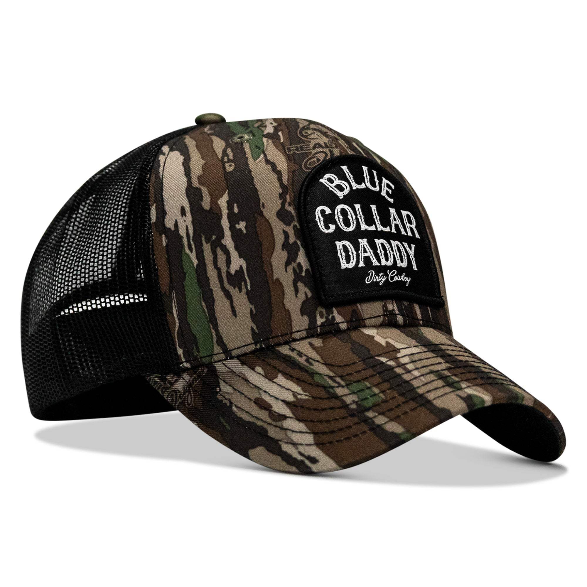Blue Collar Daddy Patch Snapback Hat - Image 8