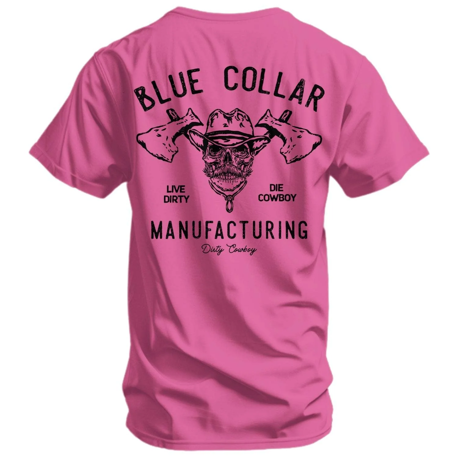 Blue Collar Hatchet Men's T-Shirt - Image 2