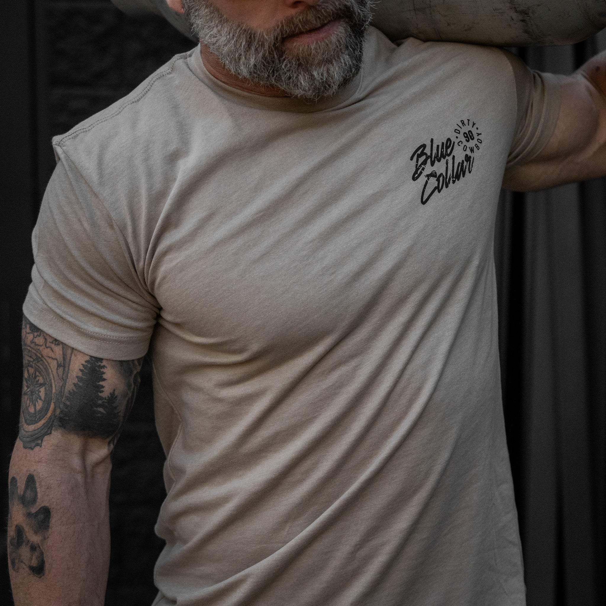 Blue Collar Makes Her Hollar Men's T-Shirt - Image 22