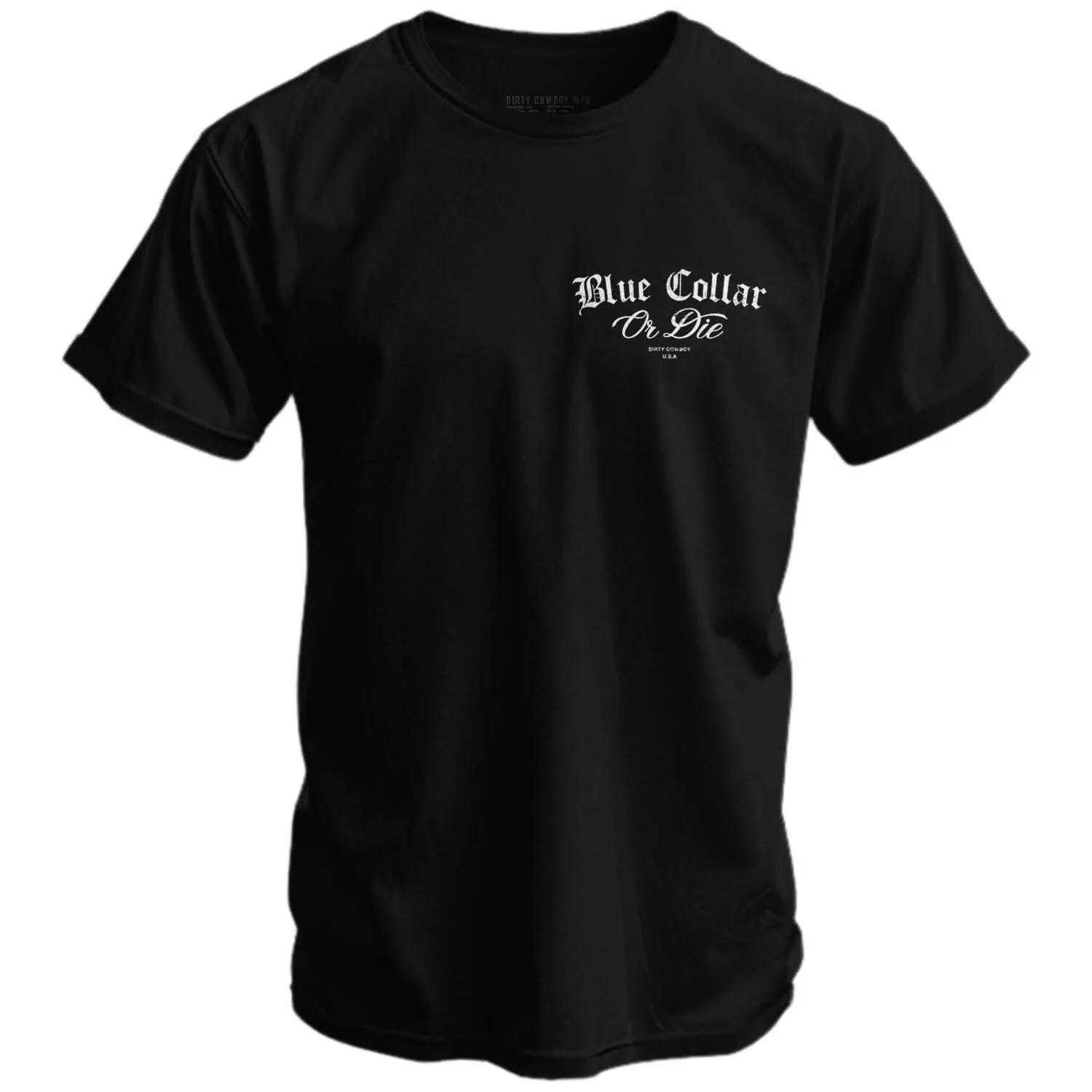 Blue Collar Or Die Men's T-Shirt - Image 2