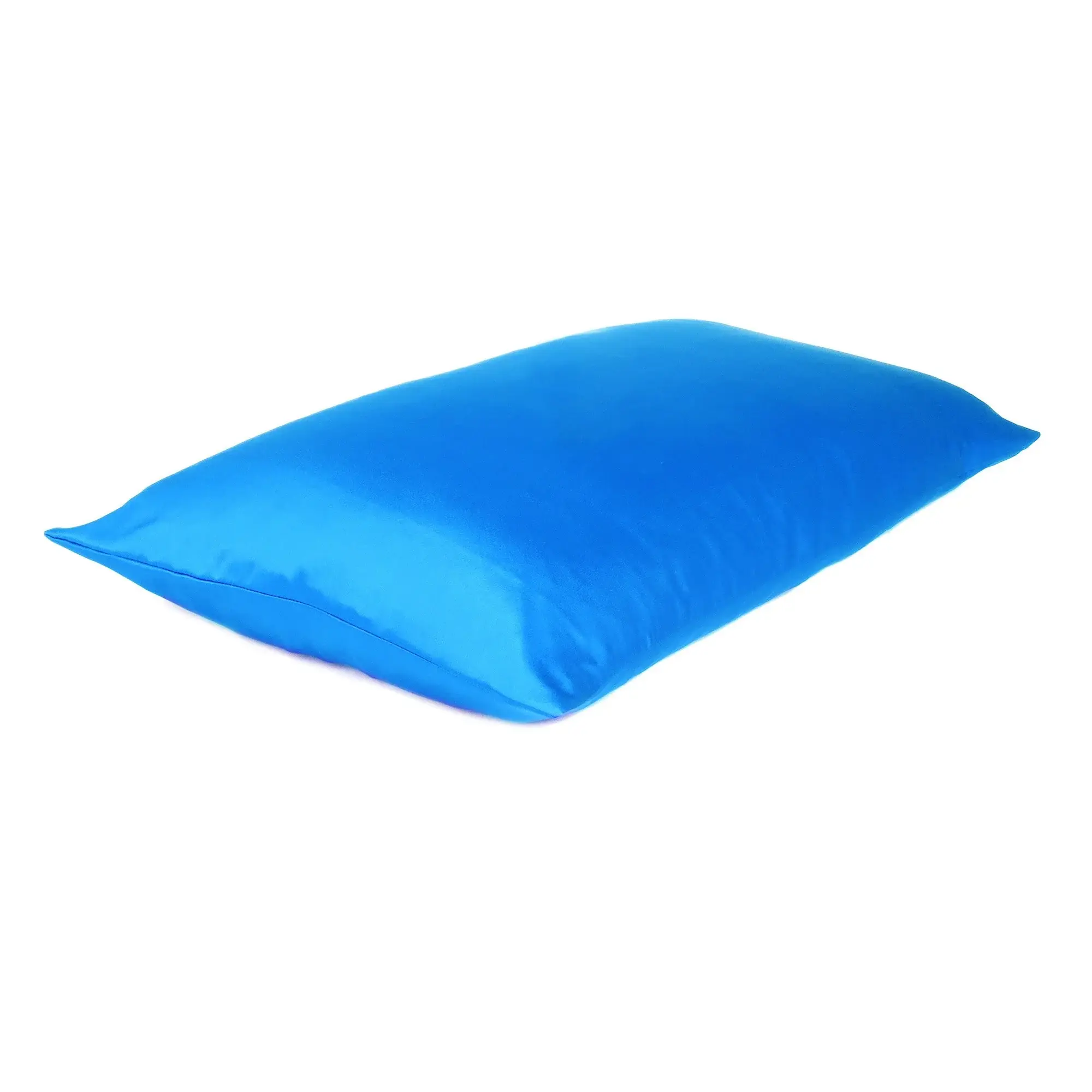 Blue Dreamy Set Of 2 Silky Satin King Pillowcases - Image 3