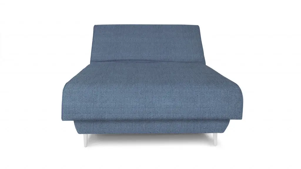 Blue Jeans and Blue Full Adjustable Upholstered Polyester No Bed Frame with Mattress - Image 2