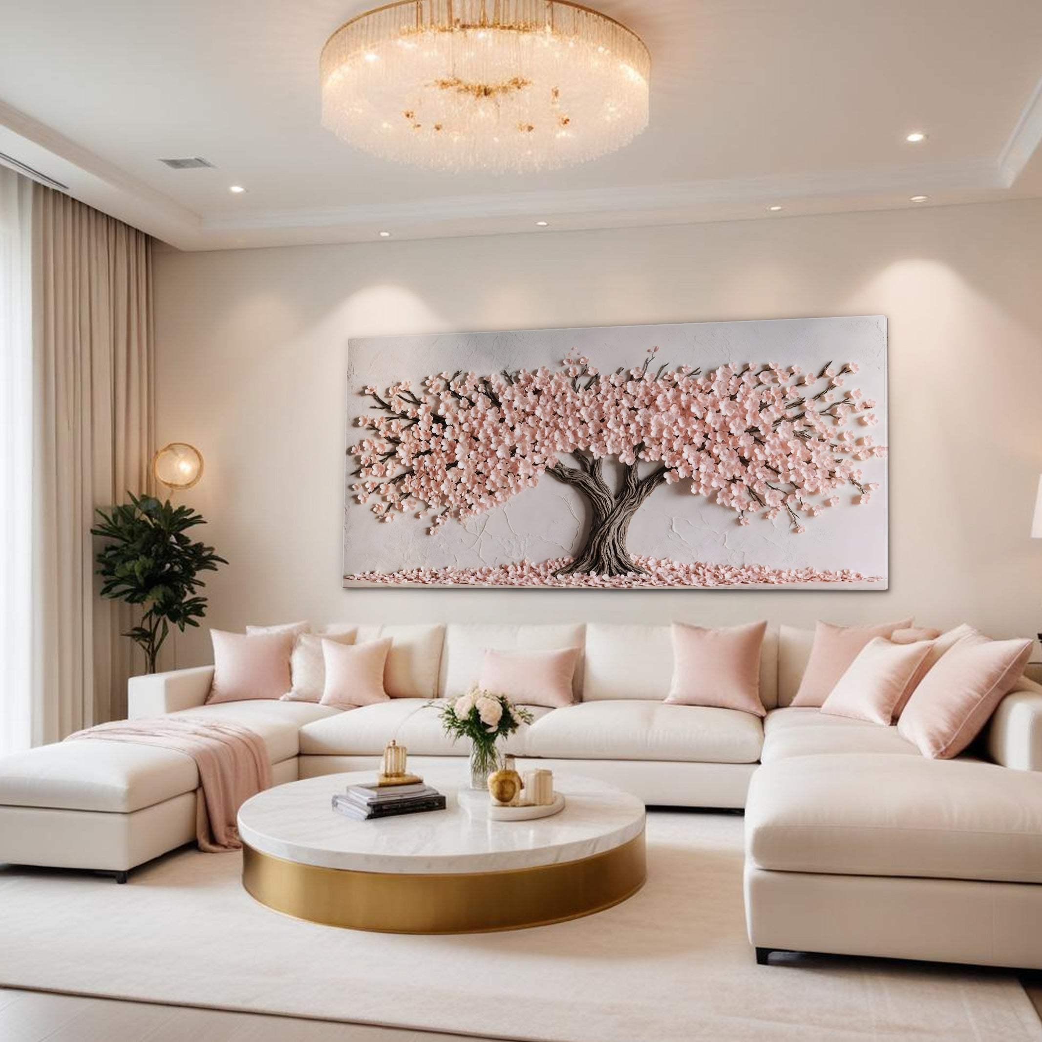Blush Blossom Wall Art - Image 2
