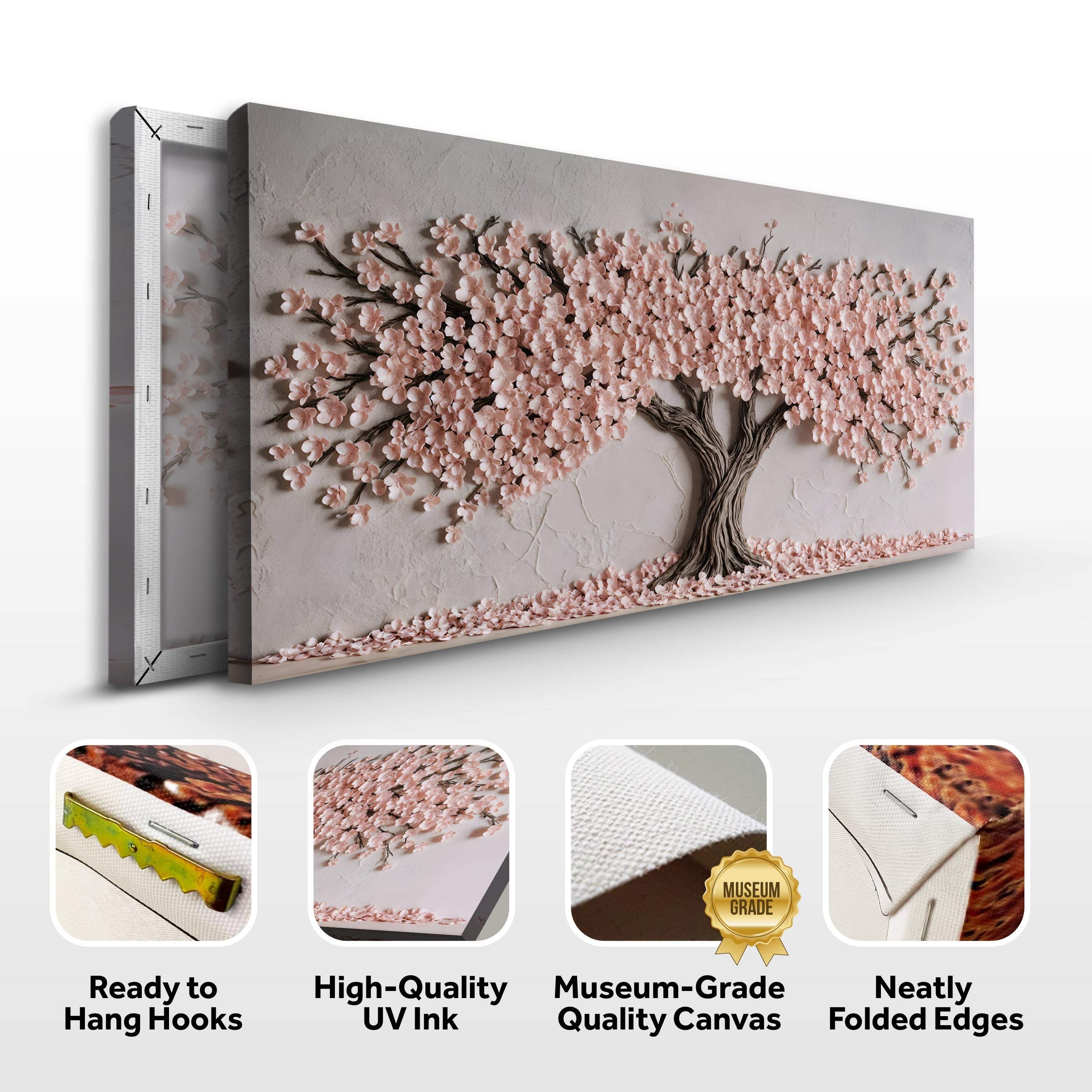 Blush Blossom Wall Art - Image 7