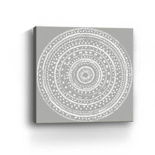 Boho White Mandala Unframed Print Wall Art - Image 8