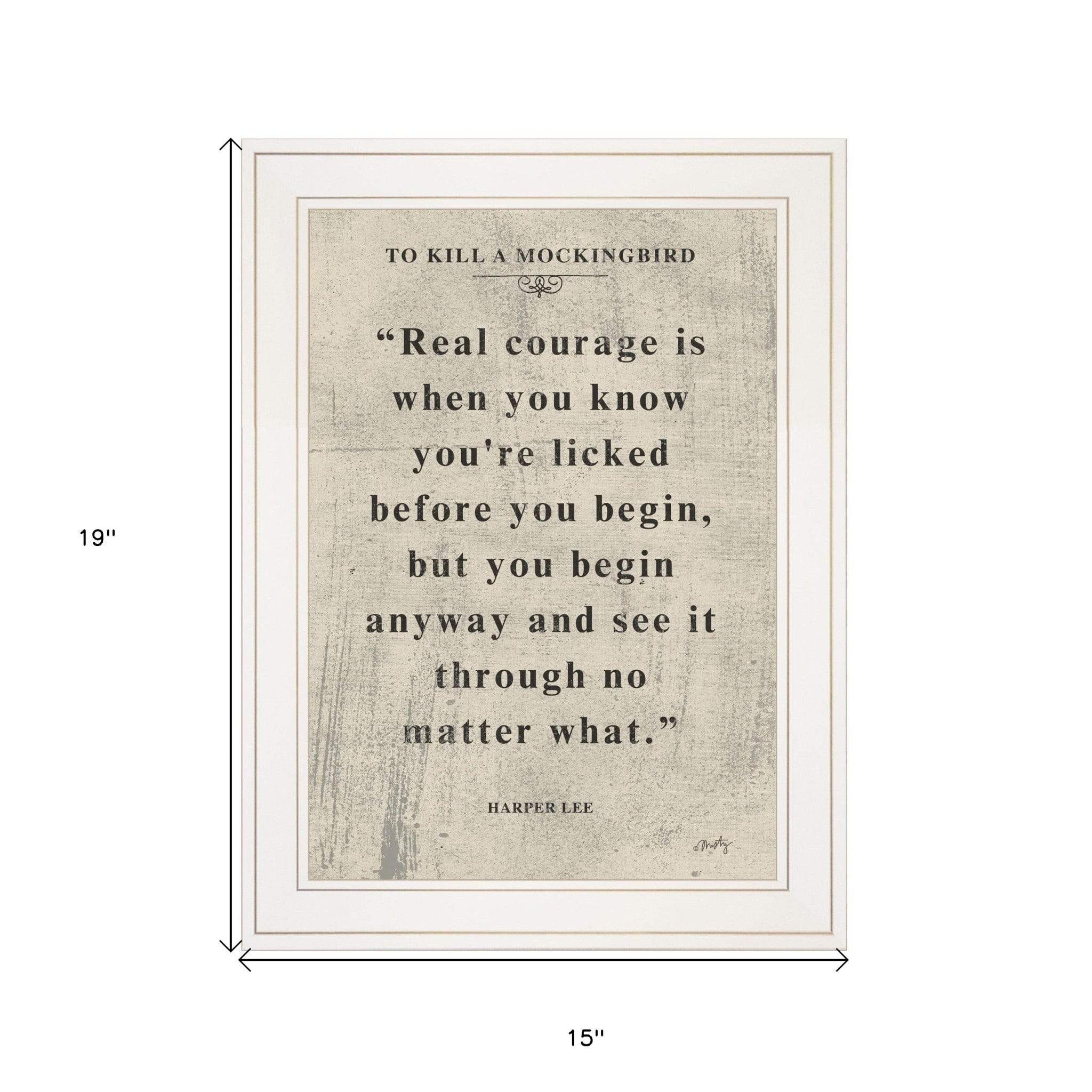 Book Quote VI 1 White Framed Print Wall Art - Image 5