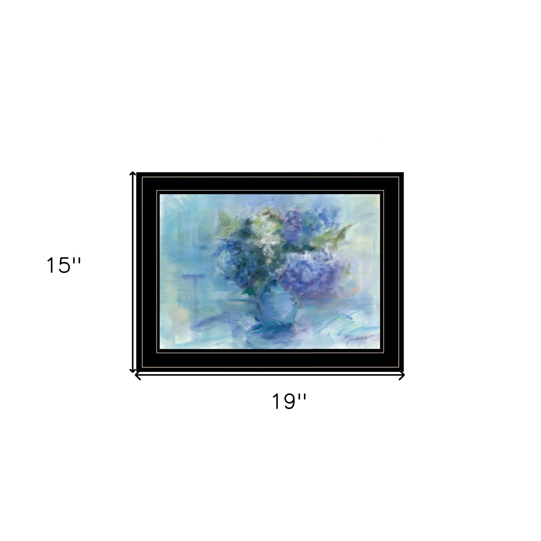 Bouquet 3 Black Framed Print Wall Art - Image 6