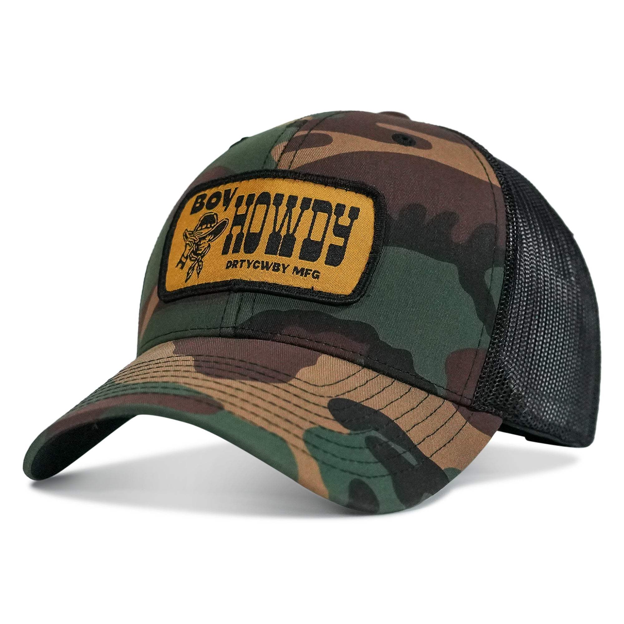 Boy Howdy Western Patch Snapback Hat - Image 10