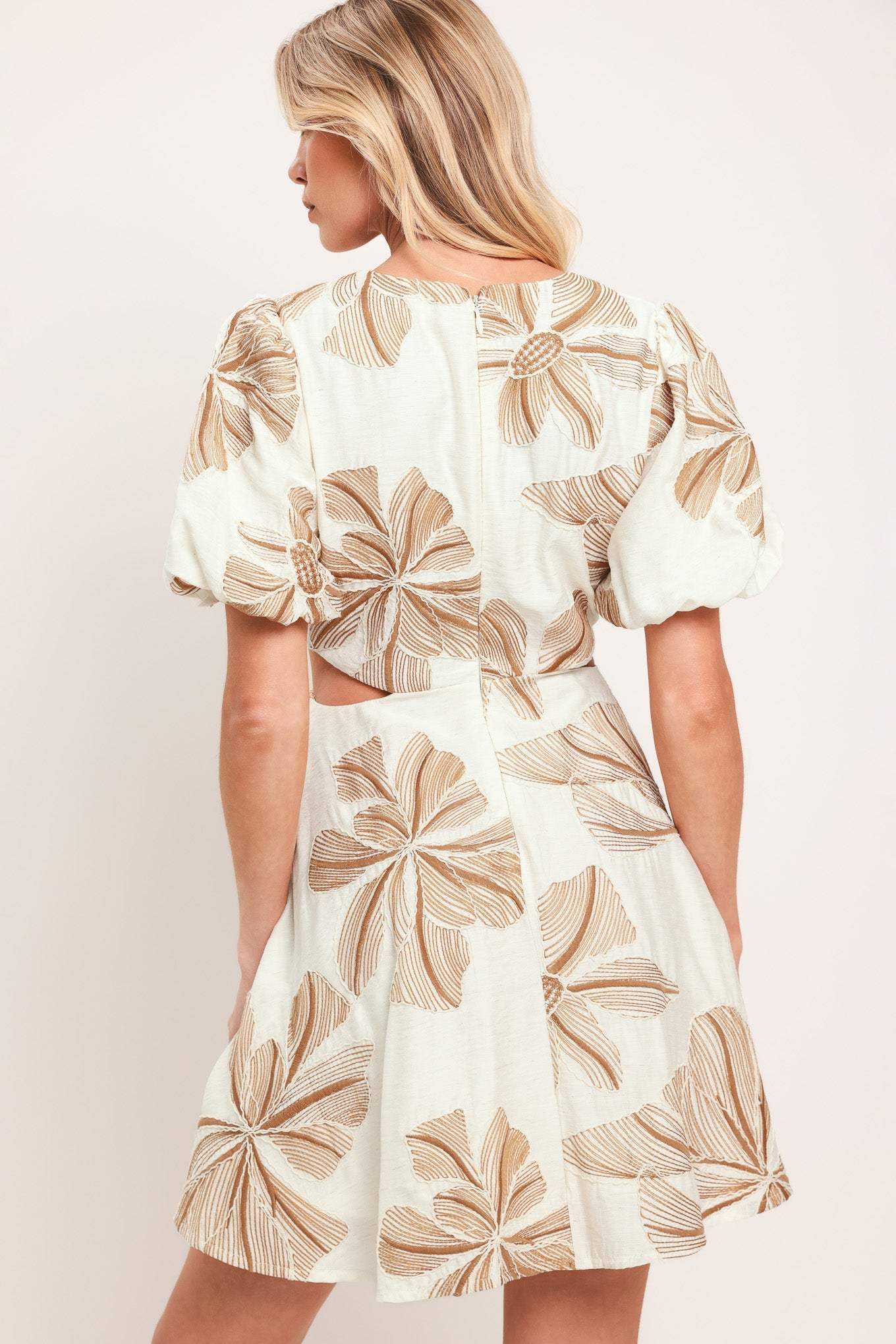BREEZE BLOOM WOVEN MINI DRESS - Image 6