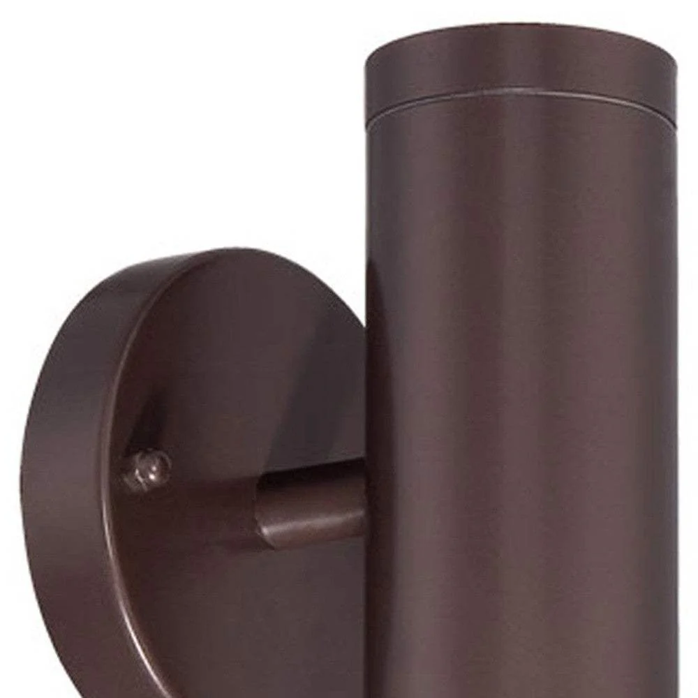 Bronze LED Two Light Can Shape Wall Sconce - Image 3