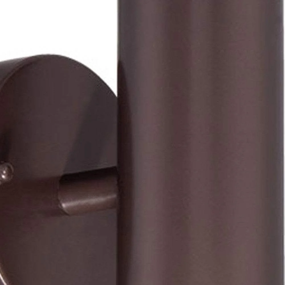 Bronze LED Two Light Can Shape Wall Sconce - Image 4
