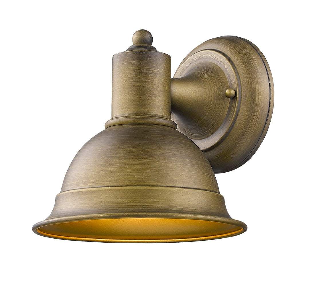 Brushed Gold Aluminum Wall Sconce - Image 3