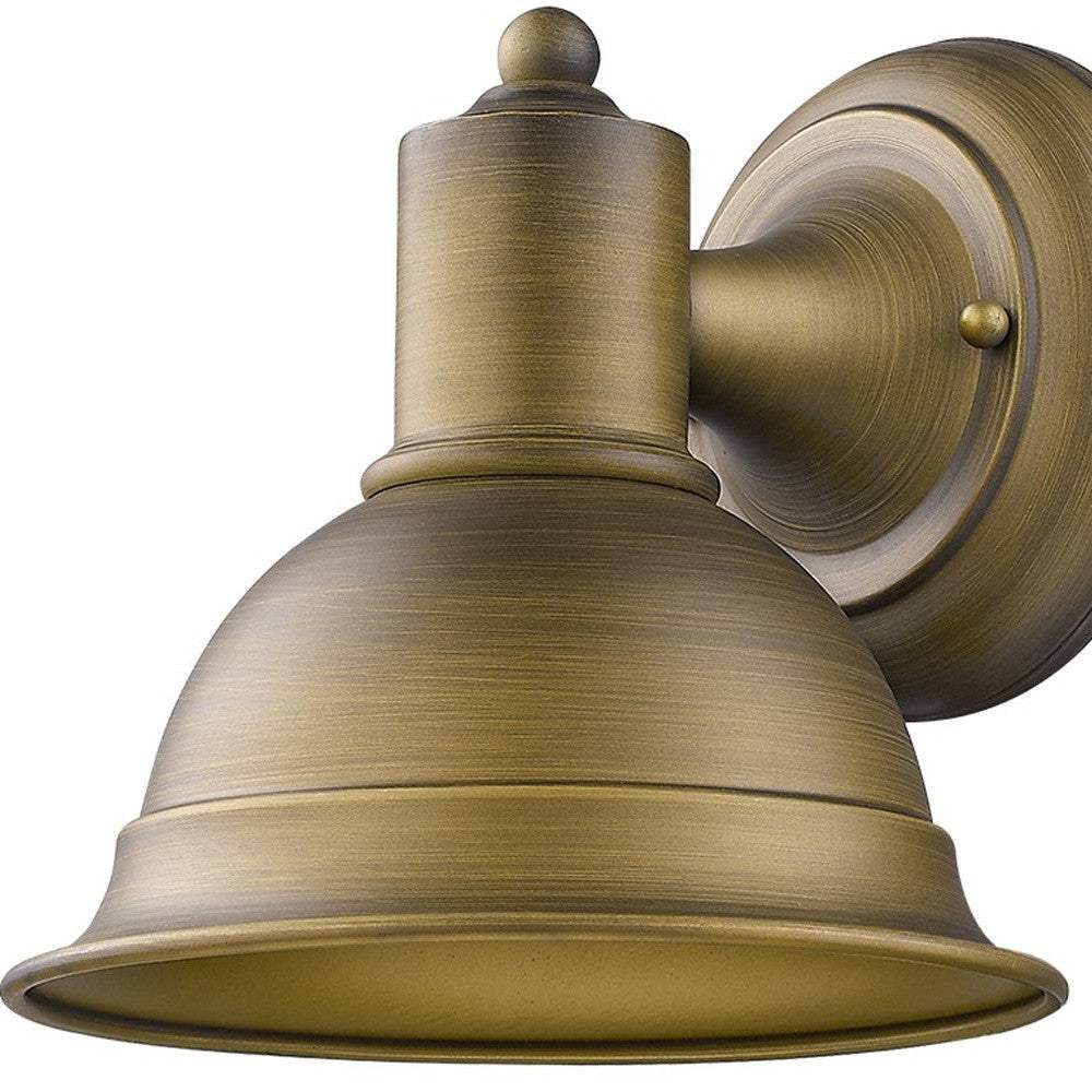 Brushed Gold Aluminum Wall Sconce - Image 5
