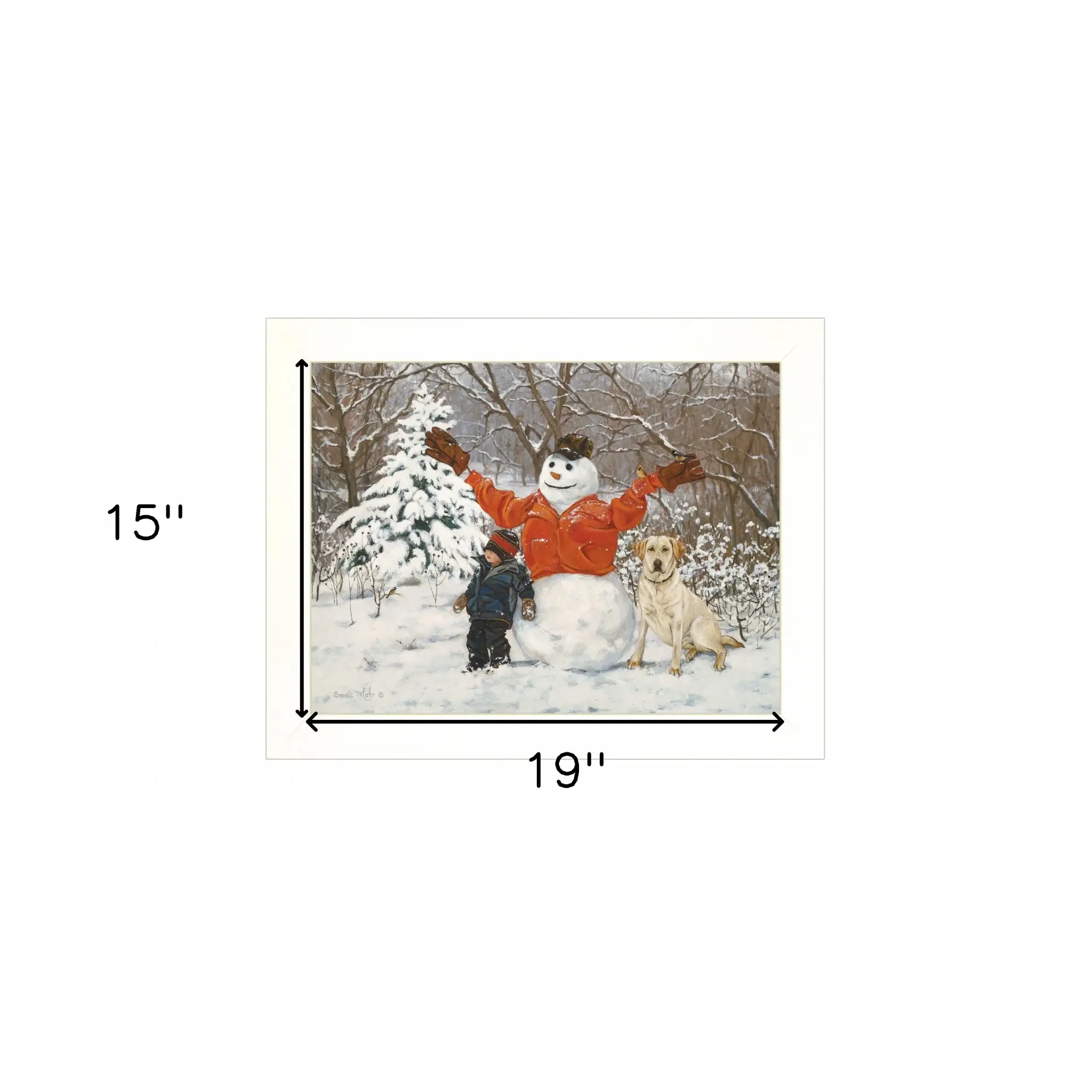 Buddies 1 White Framed Print Wall Art - Image 5