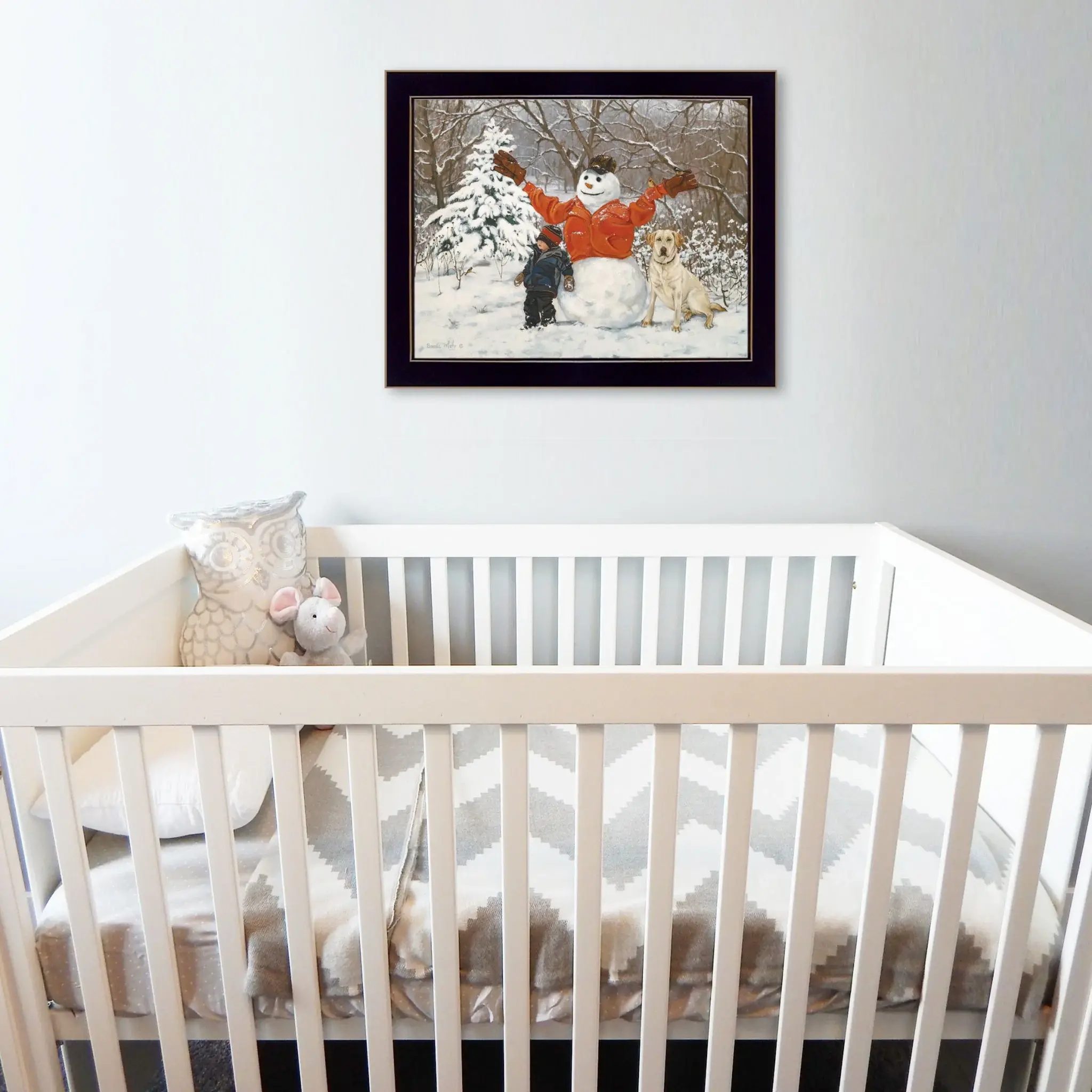 Buddies 2 Black Framed Print Wall Art - Image 4