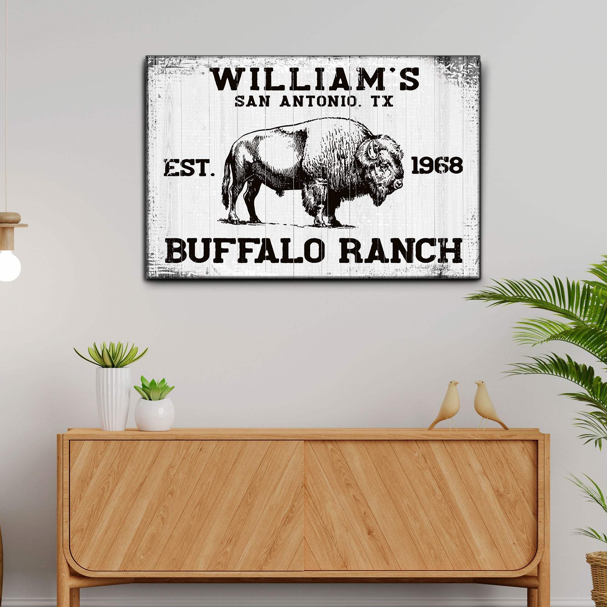 Buffalo Ranch Sign II - Image 2