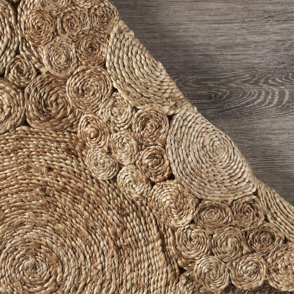 Bursting Medallion Boutique Jute Rug - Image 5