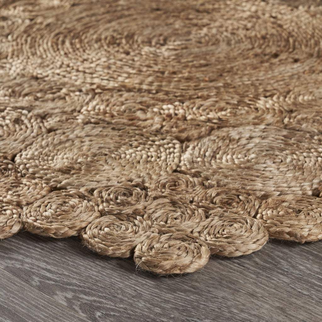 Bursting Medallion Boutique Jute Rug - Image 3