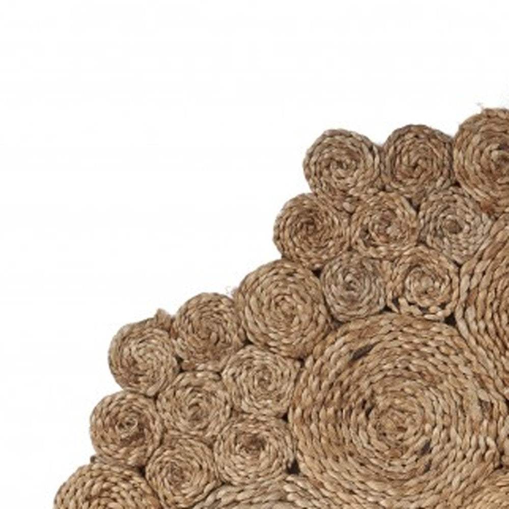 Bursting Medallion Boutique Jute Rug - Image 2