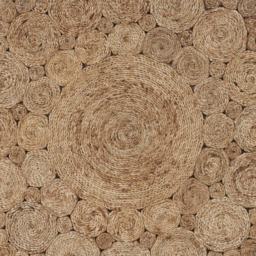 Bursting Medallion Boutique Jute Rug - Image 9