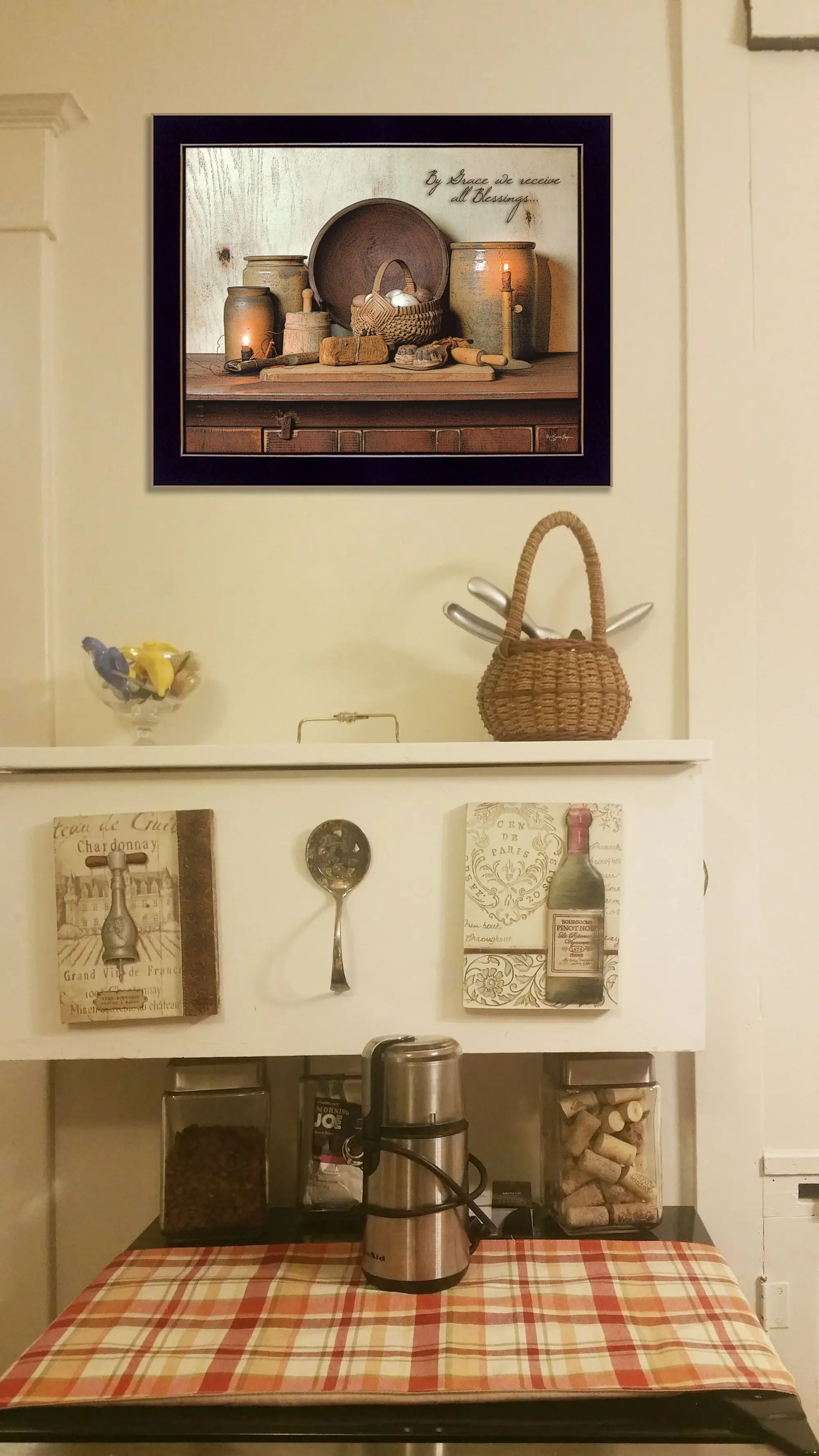 By Grace 1 Black Framed Print Wall Art - Image 4