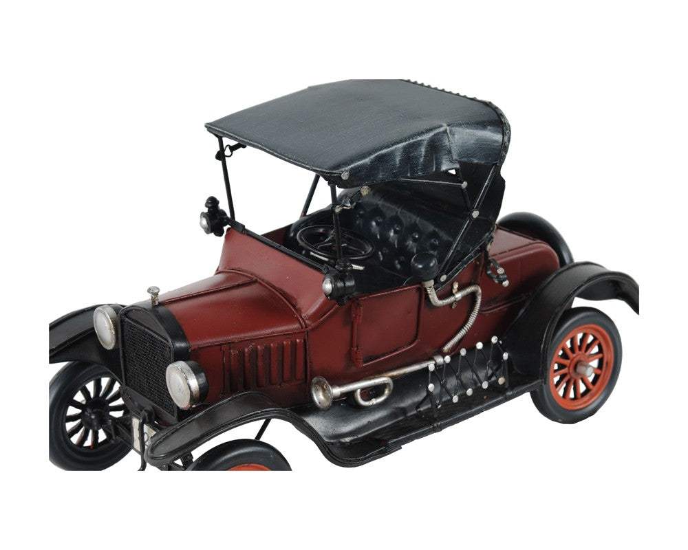 c1924 Red Ford Model T Car Sculpture - Image 6