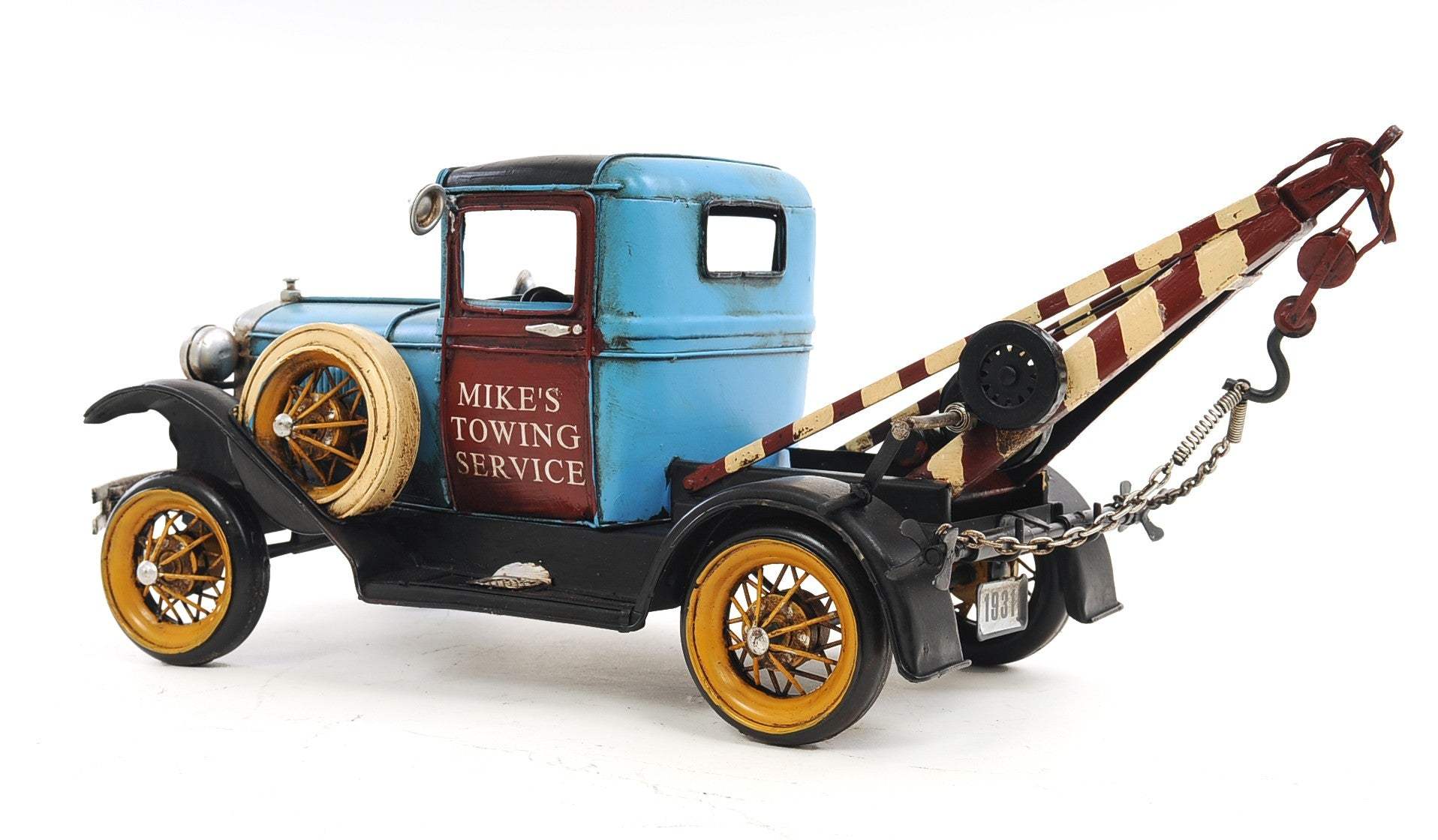 c1931 Ford Model A Tow Truck Sculpture - Image 4