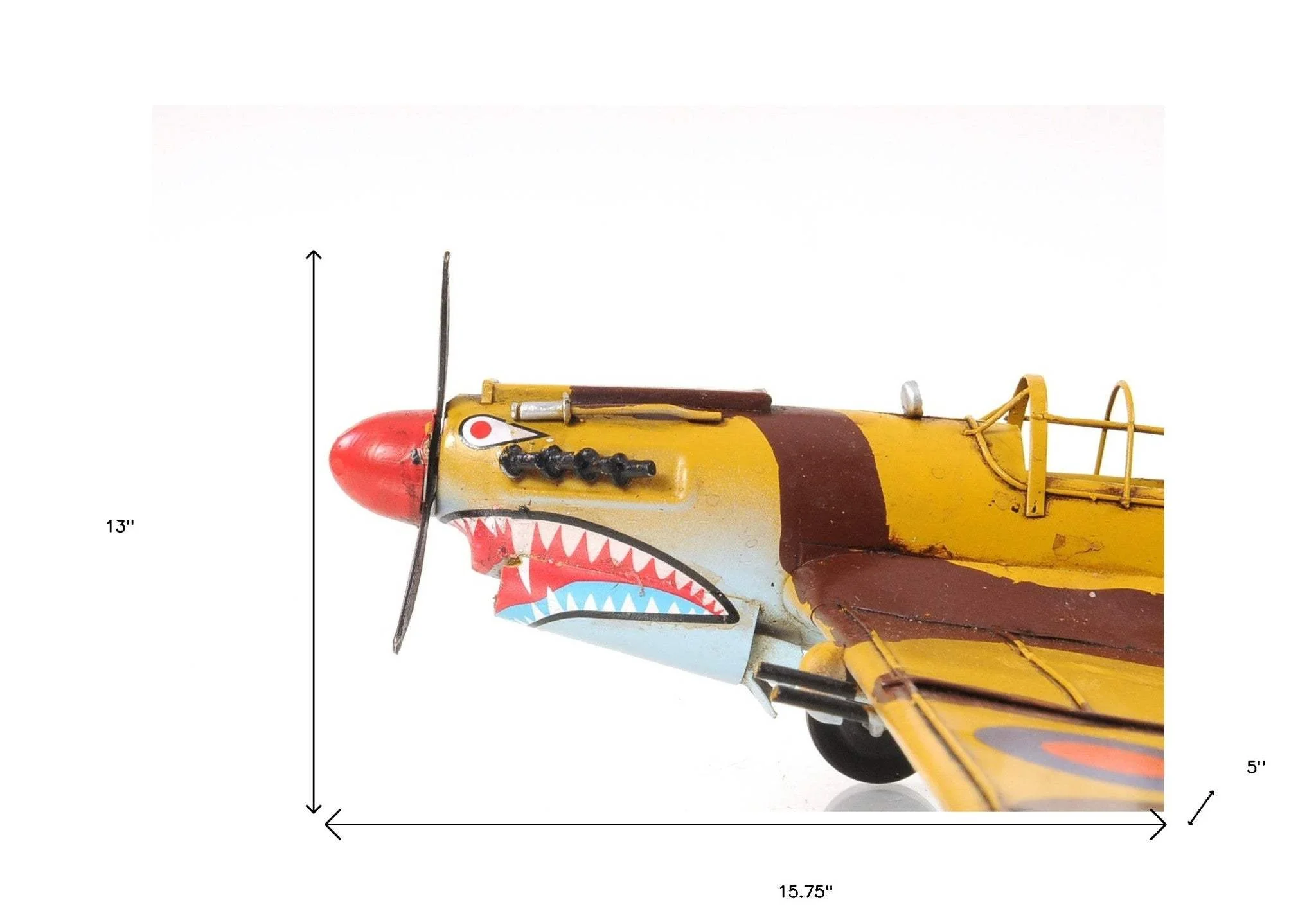 c1941 Curtiss Hawk 81A Sculpture - Image 9