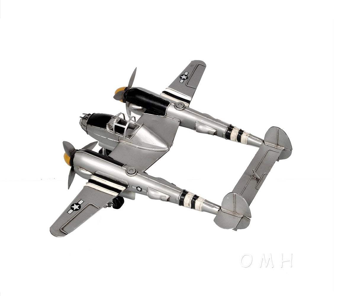 c1941 Lockheed P-38 Lightning Fighter Sculpture - Image 7