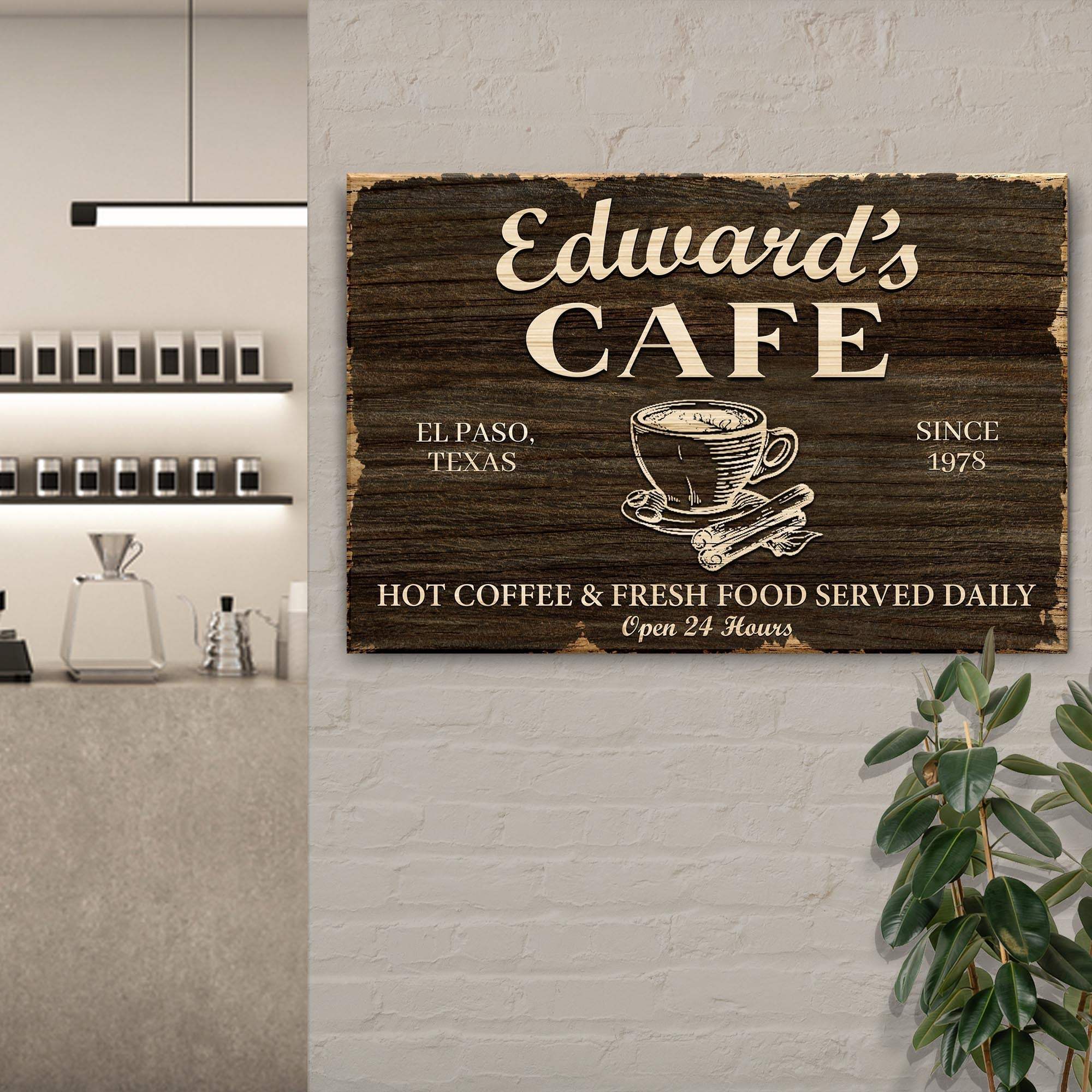 Cafe Sign III - Image 2