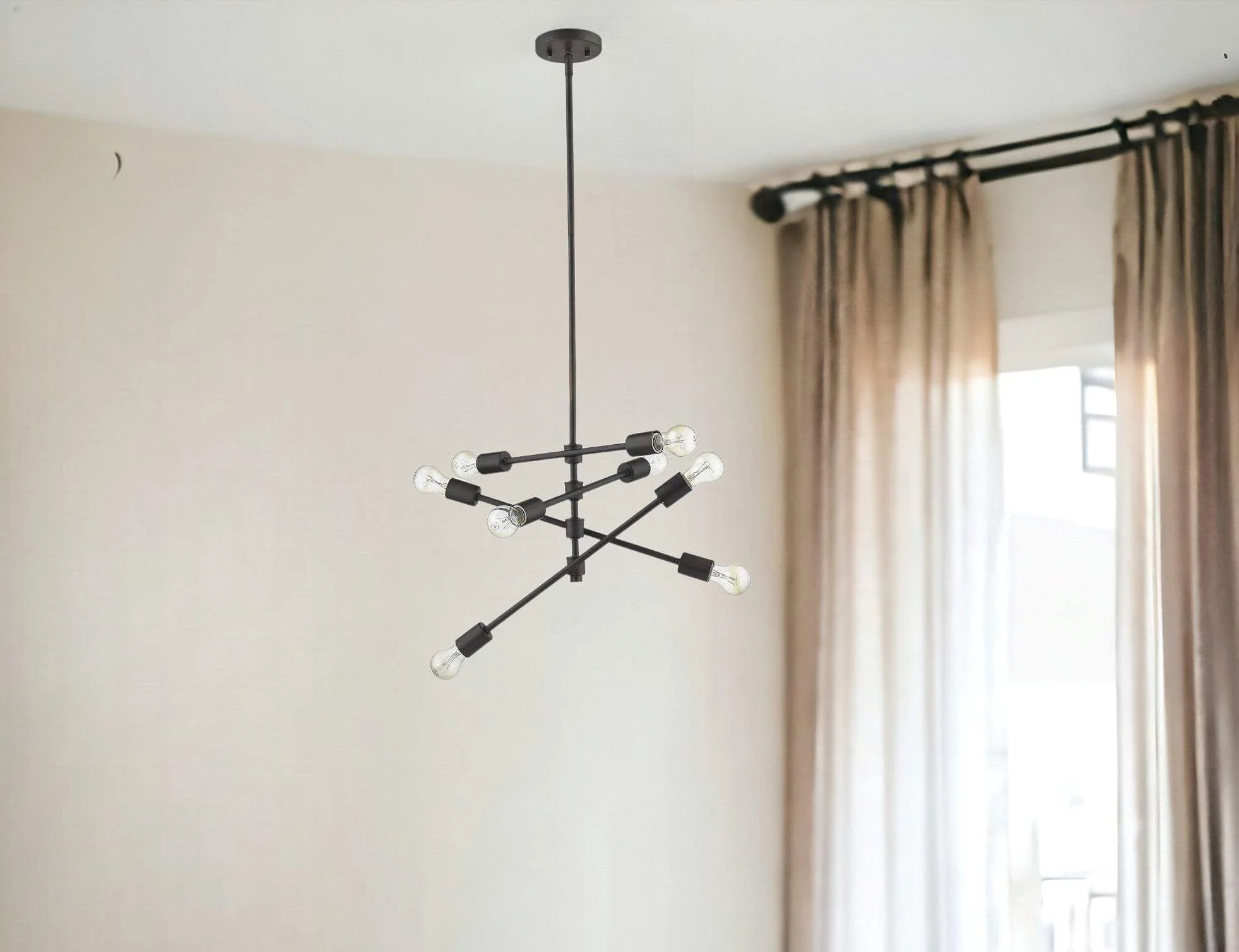Calix 8-Light Oil-Rubbed Bronze Pendant - Image 2