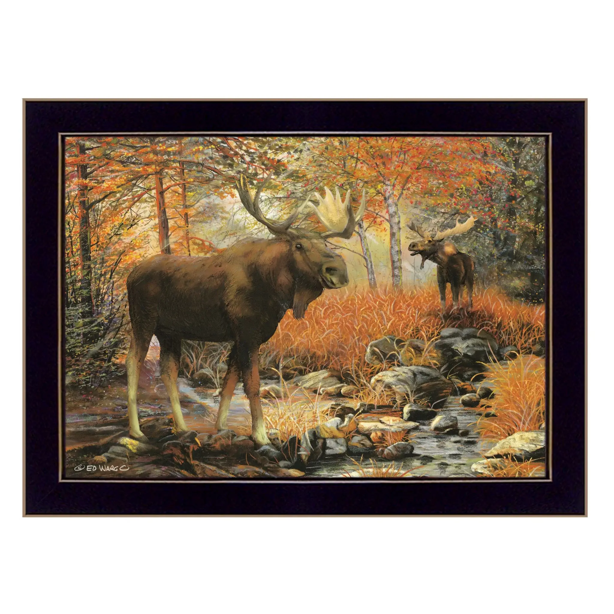 Call of the Wild 1 Black Framed Print Wall Art - Image 2